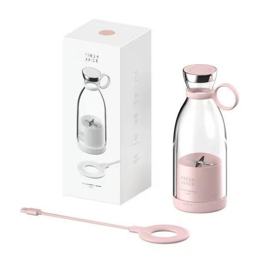 pink portable blender